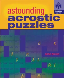 Astounding Acrostic Puzzles (Mensa)