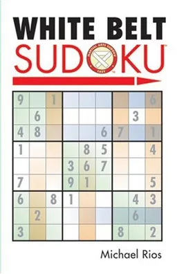 עטיפת הספר White Belt Sudoku (Martial Arts Sudoku) מאת Michael Rios