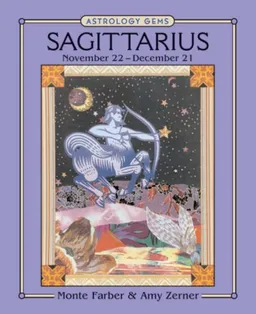 עטיפת הספר Astrology Gems: Sagittarius מאת Monte Farber
