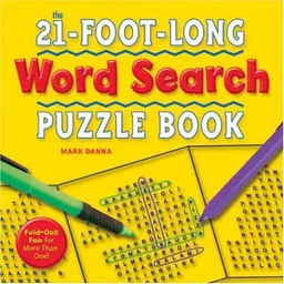 עטיפת הספר The 21-Foot-Long Word Search Puzzle Book: Fold-Out Fun for More Than One! מאת Mark Danna
