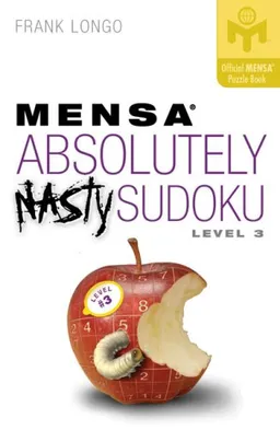 עטיפת הספר Absolutely Nasty Sudoku Level 3 (Mensa) מאת Frank Longo