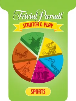 עטיפת הספר TRIVIAL PURSUIT Scratch & Play Sports מאת Andrew Brisman
