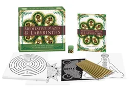עטיפת הספר Meditative Mazes & Labyrinths: Color and Trace the Paths to a Calm Mind & Spirit מאת Cassandra Camille Wass