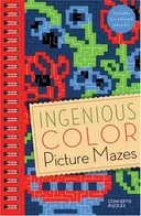Ingenious Color Picture Mazes