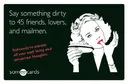 Say Something Dirty to 45 Friends, Lovers, and Mailmen (someecards): Postcards to Express All Your Most Loving and Perverted Thoughts
