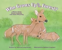 Who Grows Up in the Forest?: A Book About Forest Animals and Their Offspring (Who Grows Up Here?)