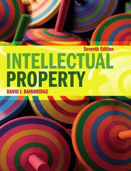עטיפת הספר Intellectual Property מאת David Bainbridge