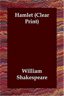 עטיפת הספר Hamlet (Clear Print) מאת William Shakespeare