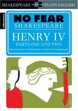 עטיפת הספר Henry IV , Parts One and Two(No Fear Shakespeare) מאת William Shakespeare