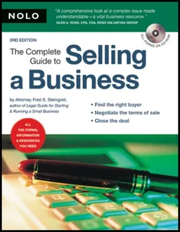 עטיפת הספר The Complete Guide to Selling a Business (Book with CD-Rom) מאת Fred S. Steingold