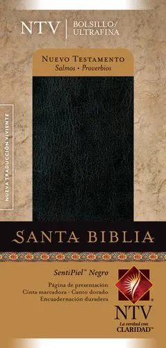 bolsillo ultrafina NT c/Salmos y Proverbios NTV (Pocket Thinline Bible: NTV) (Spanish Edition)