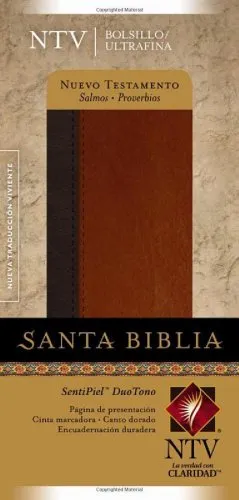 bolsillo ultrafina NT c/Salmos y Proverbios NTV, TuTone (Pocket Thinline Bible: NTV) (Spanish Edition)