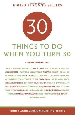Thirty Things to Do When You Turn Thirty