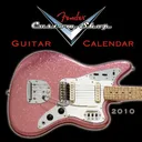 Fender Custom Shop 2010 Mini Wall Calendar (Calendar) (Accessory)