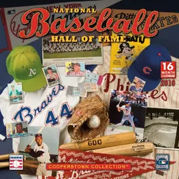 Baseball Hall Of Fame 2010 Wall Calendar (Calendar)
