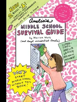 עטיפת הספר Amelia's Middle School Survival Guide: Amelia's Most Unforgettable Embarrassing Moments, Amelia's Guide to Gossip מאת Marissa Moss