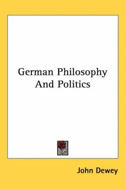 German Philosophy And Politics