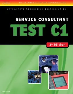 עטיפת הספר ASE Test Preparation- C1 Service Consultant (Delmar Learning's Ase Test Prep Series) מאת Delmar Learning