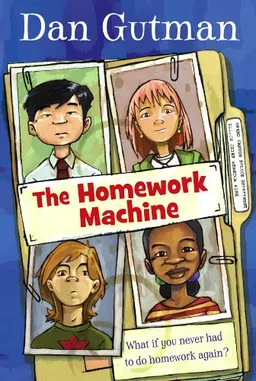 עטיפת הספר Homework Machine מאת Dan Gutman
