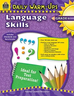 Daily Warm-Ups: Language Skills Grade 6