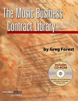 Music Business Contract Library (Hal Leonard Music Pro Guides)