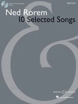 10 Selected Songs: High Voice with a CD of piano accompaniment (BH Voice)