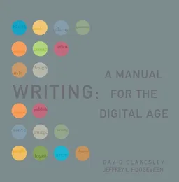 Writing: A Manual for the Digital Age, Comprehensive, 2009 MLA Update Edtion