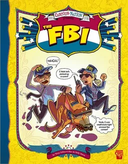 עטיפת הספר The FBI (Cartoon Nation) מאת Terry Collins
