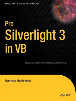 עטיפת הספר Pro Silverlight 3 in VB מאת Matthew MacDonald