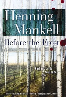 עטיפת הספר Before the Frost (A Kurt and Linda Wallander Novel)(Library Edition) (Kurt Wallander Mysteries) מאת Henning Mankell