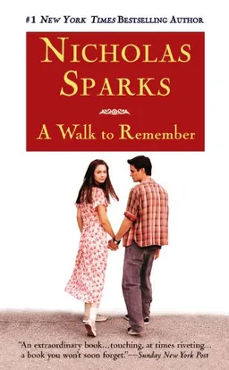 עטיפת A Walk to Remember <g:plusone href="http://www.books-by-isbn.com/0-446/0446608955-A-Walk-to-Remember-Nicholas-Sparks-0-446-60895-5.html" count="false"></g:plusone>