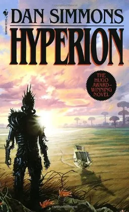 עטיפת הספר Hyperion <g:plusone href="http://www.books-by-isbn.com/0-553/0553283685-Hyperion-DAN-SIMMONS-0-553-28368-5.html" count="false"></g:plusone> מאת Dan Simmons