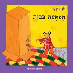 עטיפת הספר הפתעה בבית (קרטון) מאת יונה טפר