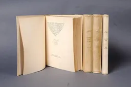 עטיפת הספר כתבי חיים נחמן ביאליק ומבחר תרגומיו [4 כרכים] מאת חיים נחמן ביאליק