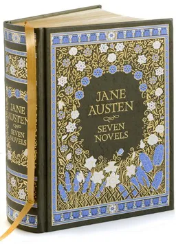 עטיפת Jane Austen: Seven Novels <g:plusone href="http://www.books-by-isbn.com/1-4351/143510319X-JANE-AUSTEN-SEVEN-NOVELS-Deluxe-Leather-Bound-Gilt-edged-Edition-1-4351-0319-X.html" count="false"></g:plusone>