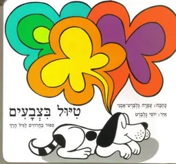 עטיפת הספר טיול בצבעים - קרטון מאת עפרה גלברט-אבני