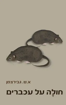 עטיפת הספר חולה על עכברים מאת א. ש. גבירצמן