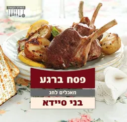 עטיפת הספר פסח ברגע מאת בני סיידא