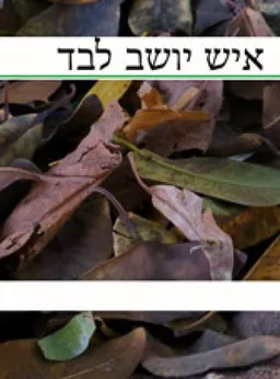 איש יושב לבד