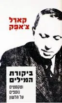 ביקורת המילים