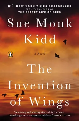 עטיפת הספר The invention of wings מאת Sue Monk Kidd