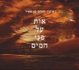 עטיפת הספר אות על פני המים מאת פיצ'י יהורם בן מאיר