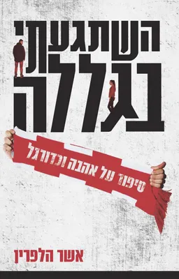 עטיפת הספר השתגעתי בגללה מאת אשר הלפרין