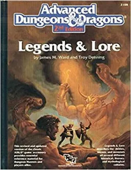 Advanced Dungeons & Dragons - 2nd Edition - Legends & Lore