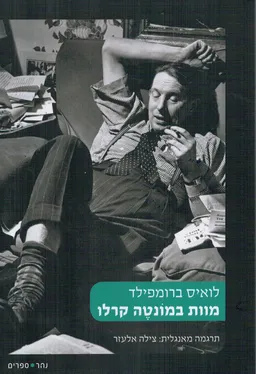 עטיפת הספר מוות במונטה קרלו מאת לואיס ברומפילד