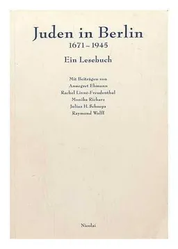Juden in berlin 1671-1945