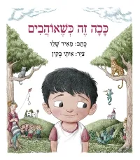עטיפת הספר ככה זה כשאוהבים מאת מאיר שלו