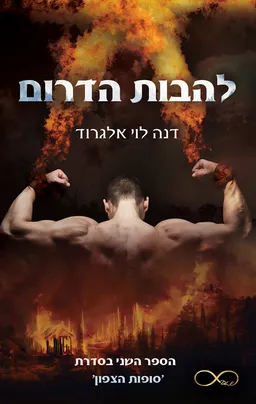 עטיפת הספר להבות הדרום מאת דנה לוי אלגרוד