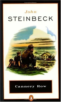 עטיפת הספר Cannery row מאת John Steinbeck