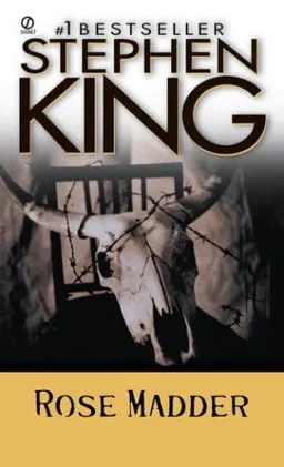 עטיפת הספר Rose madder מאת Stephen King